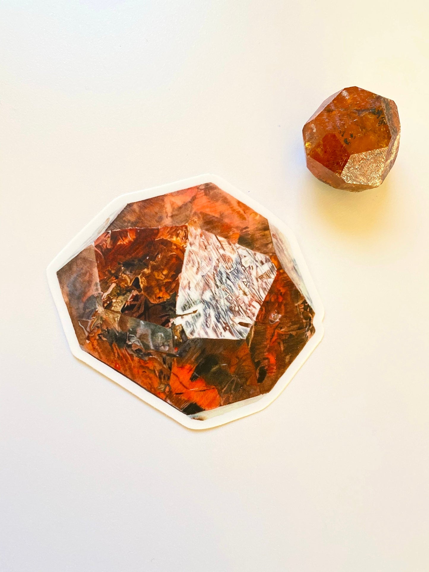 Spessartine Garnet Sticker