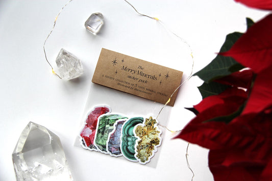 Merry Minerals Sticker Pack