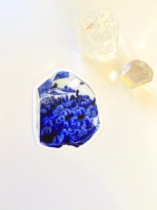 Dumortierite Quartz Sticker