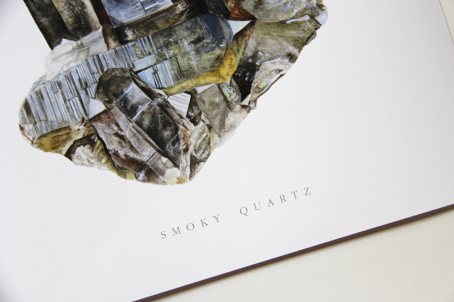 Swiss Smoky Quartz Print