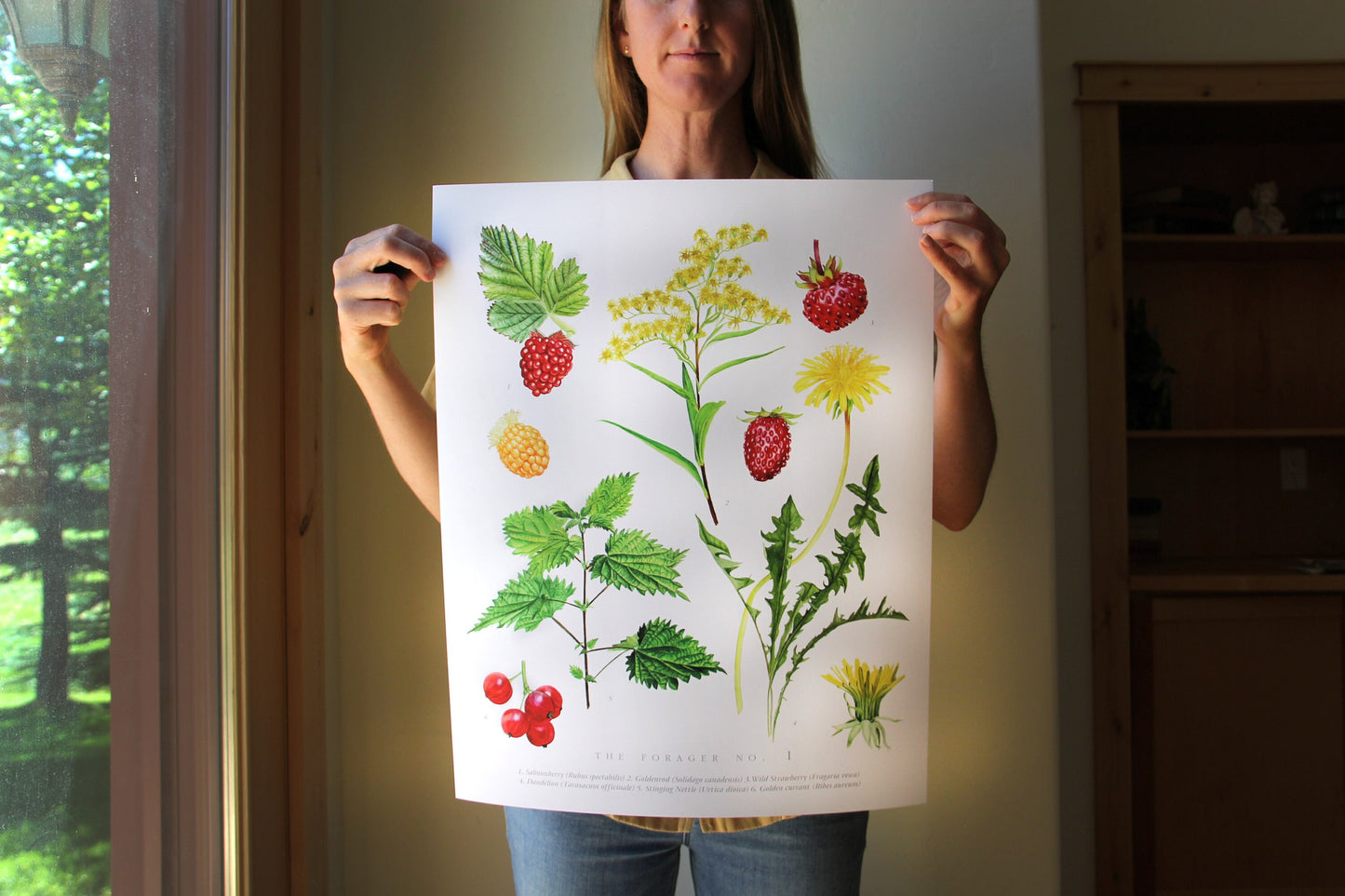 The Forager No. 1- Edible Wild Foods Poster