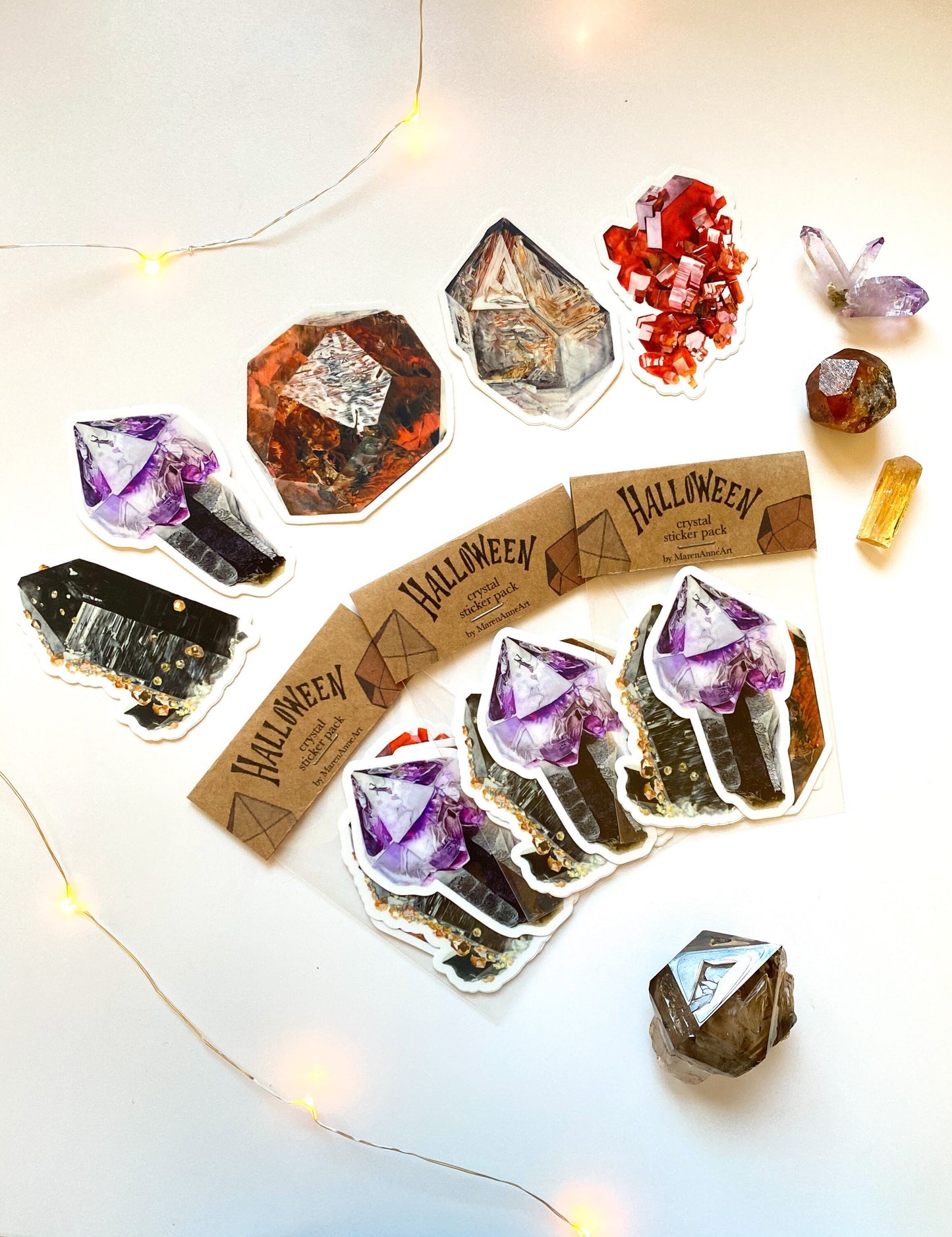 Halloween Crystal Sticker Pack