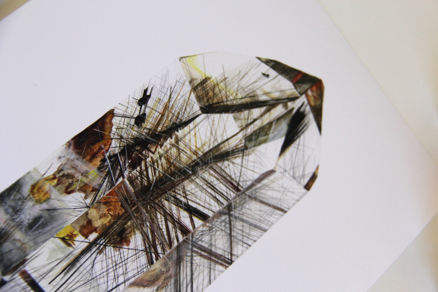 Rutilated Quartz Print