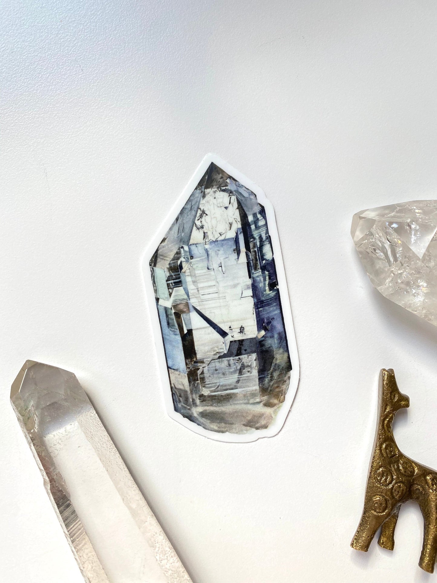 Swiss Smoky Quartz Sticker