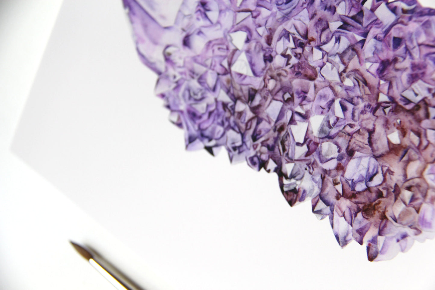 Cactus Quartz Amethyst Print