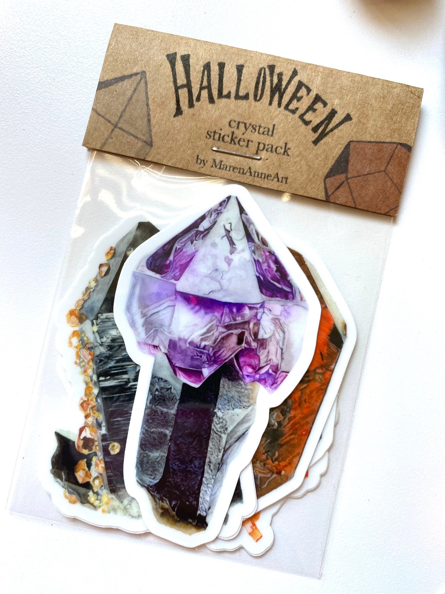 Halloween Crystal Sticker Pack