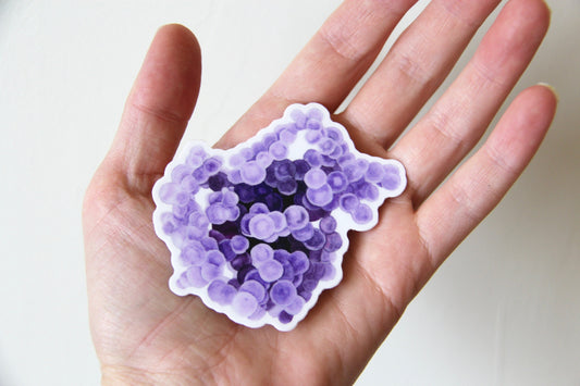 Grape Agate Sticker