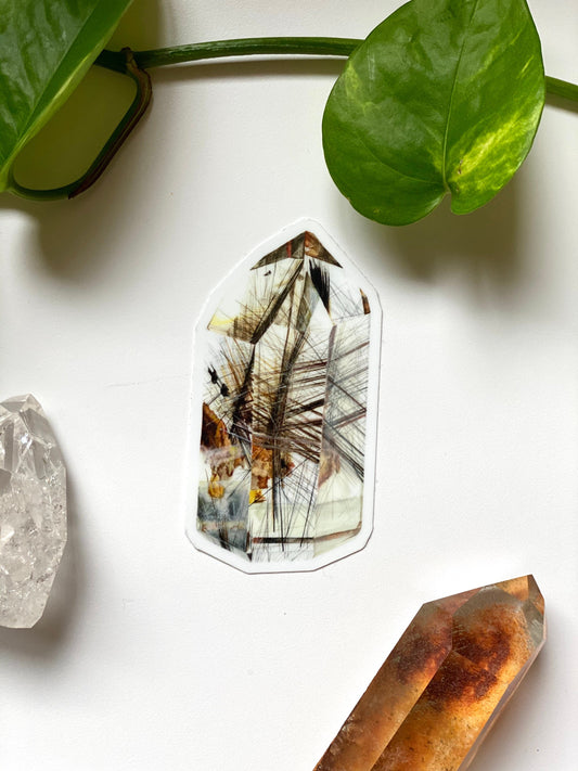 Rutilated Quartz Sticker