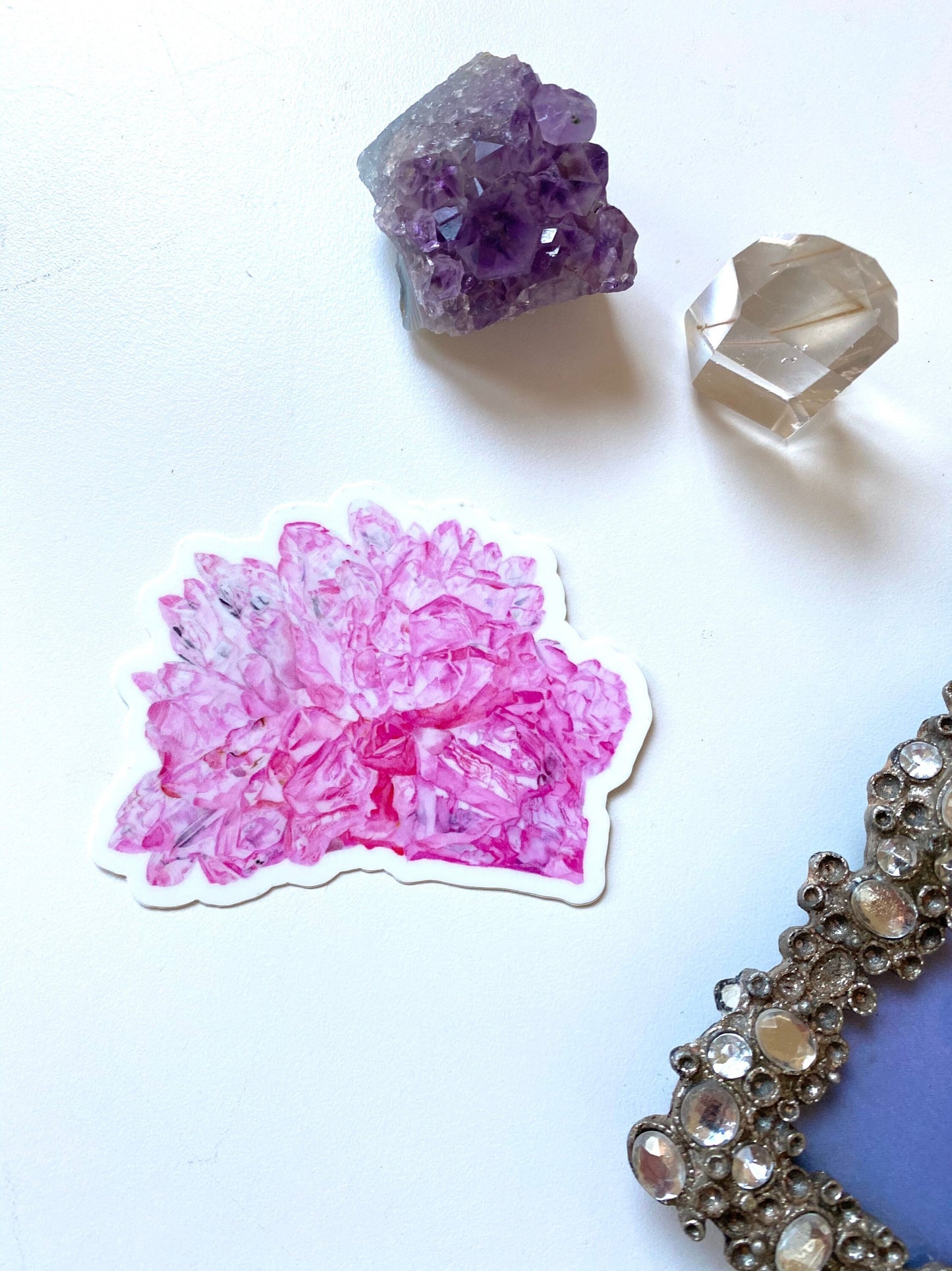 Rose Quartz Sticker