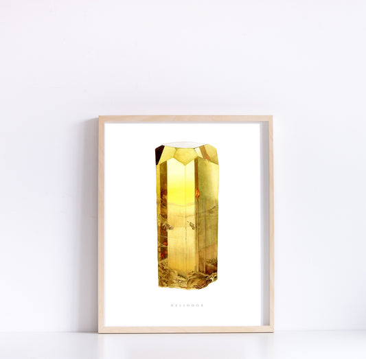 Watercolor Heliodor Print