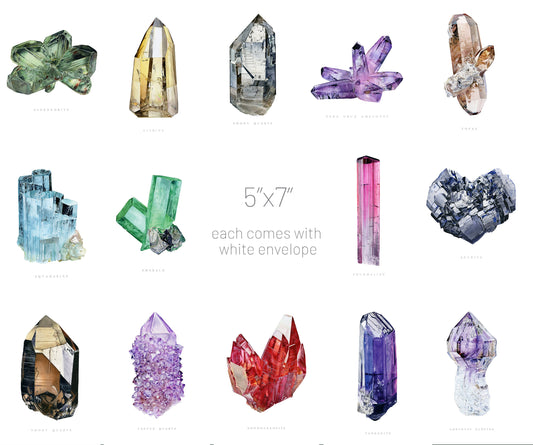 Crystal 5"x7" Greeting Card