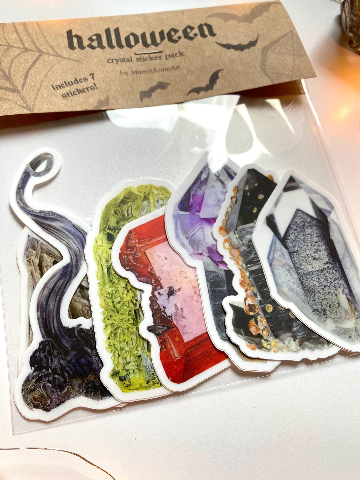 NEW Halloween Crystal Sticker Pack