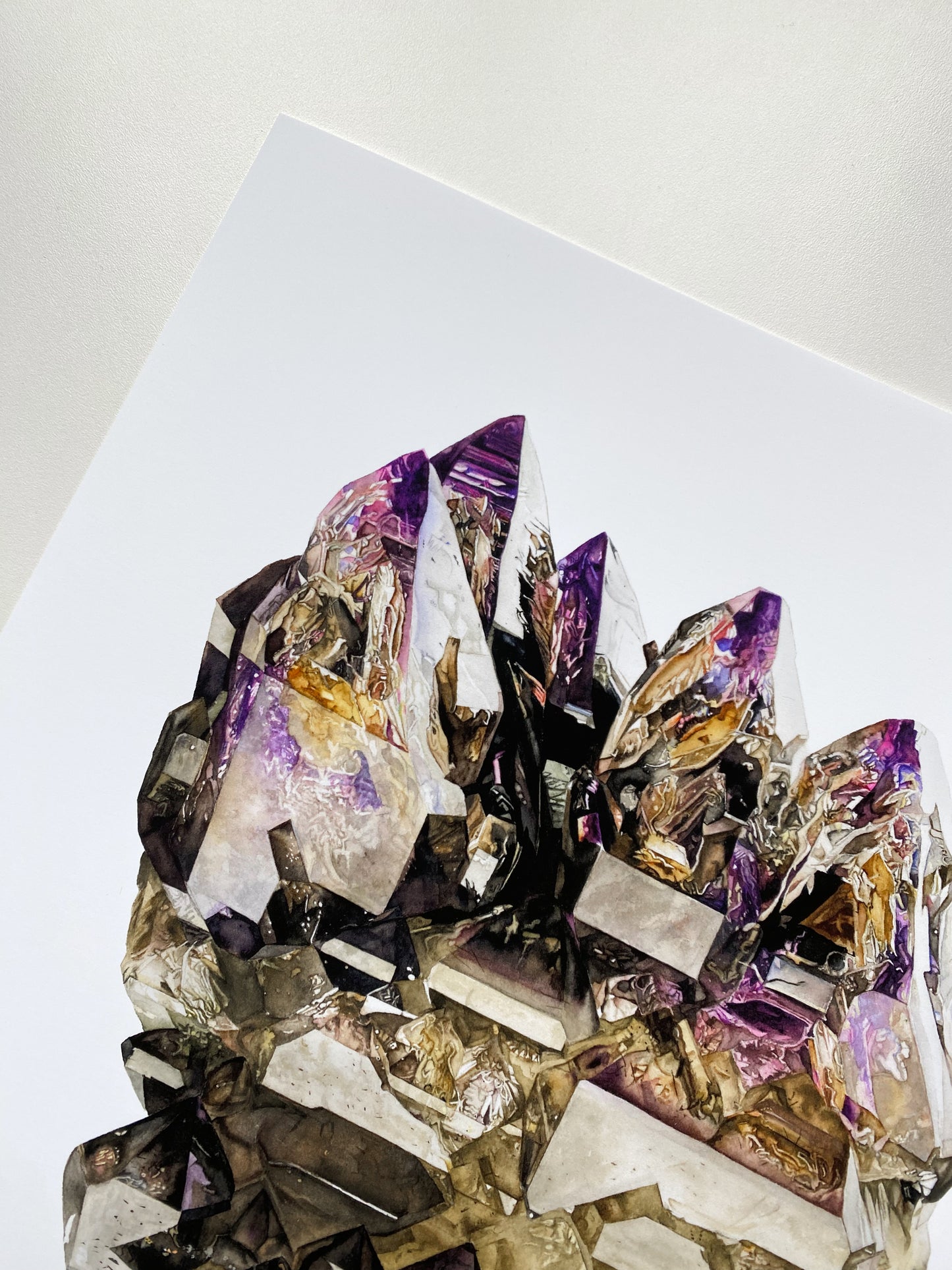 11x14 Elestial Amethyst Print