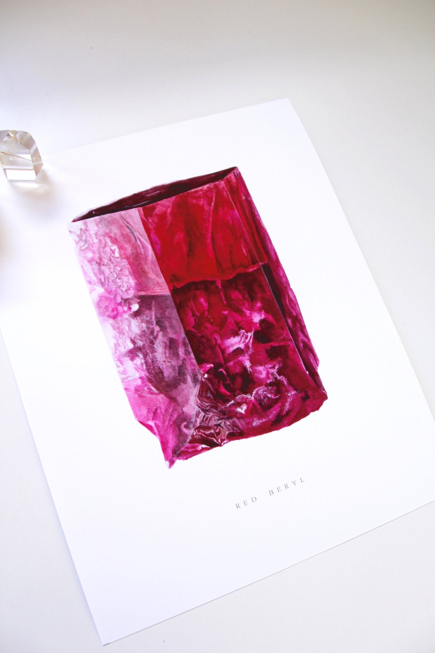 Red Beryl Print