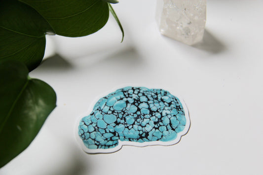 Turquoise Sticker