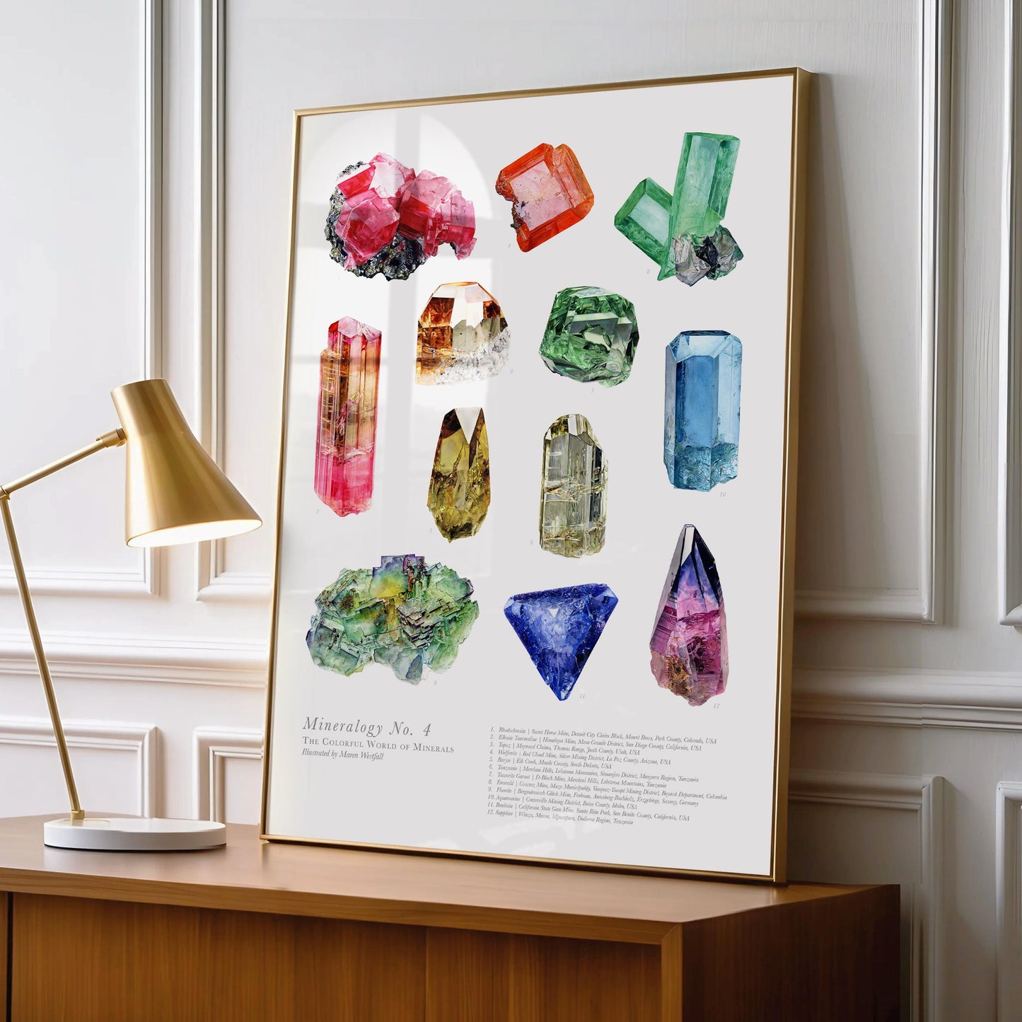Mineralogy No. 4- The Colorful World of Minerals