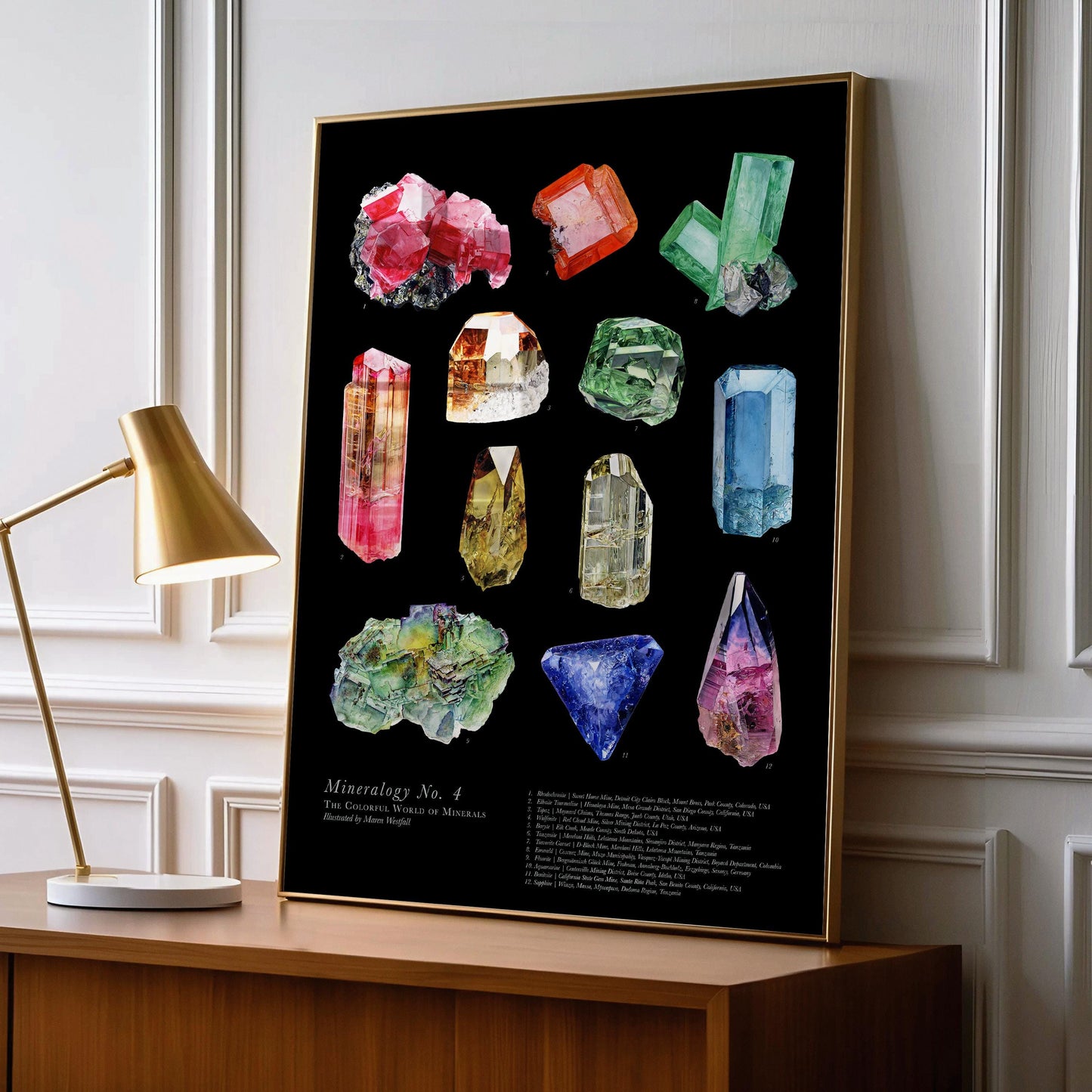 Mineralogy No. 4- The Colorful World of Minerals