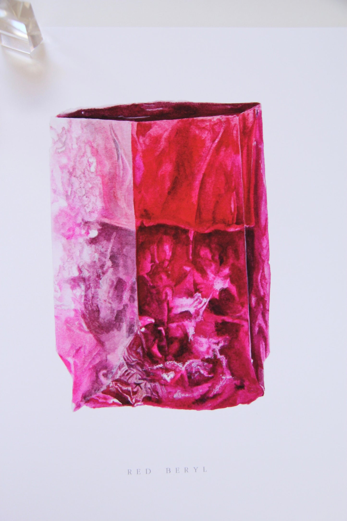 Red Beryl Print