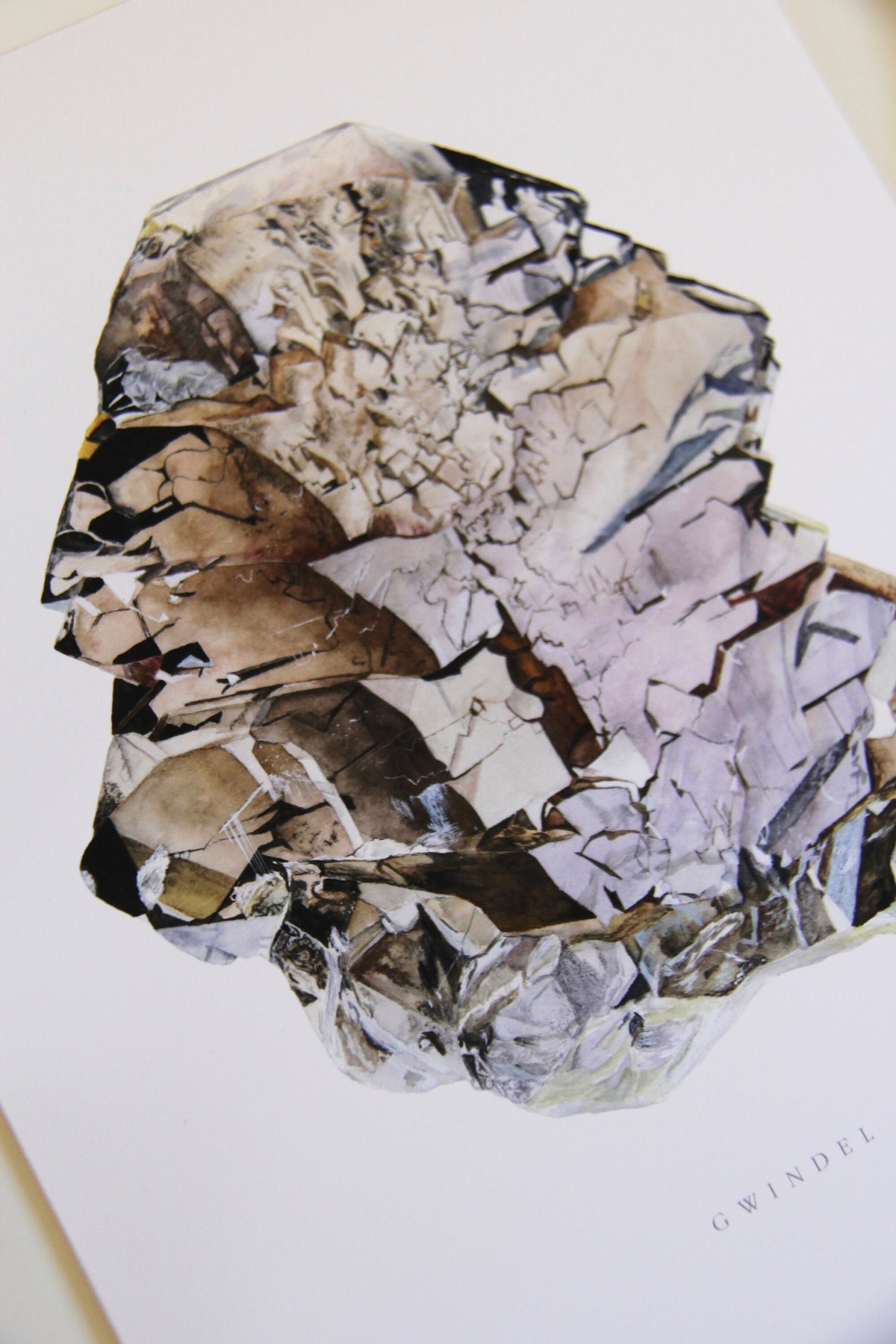 Gwindel Smoky Quartz Giclee Print