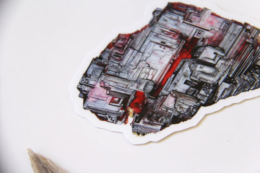 Spessartine Garnet Sticker