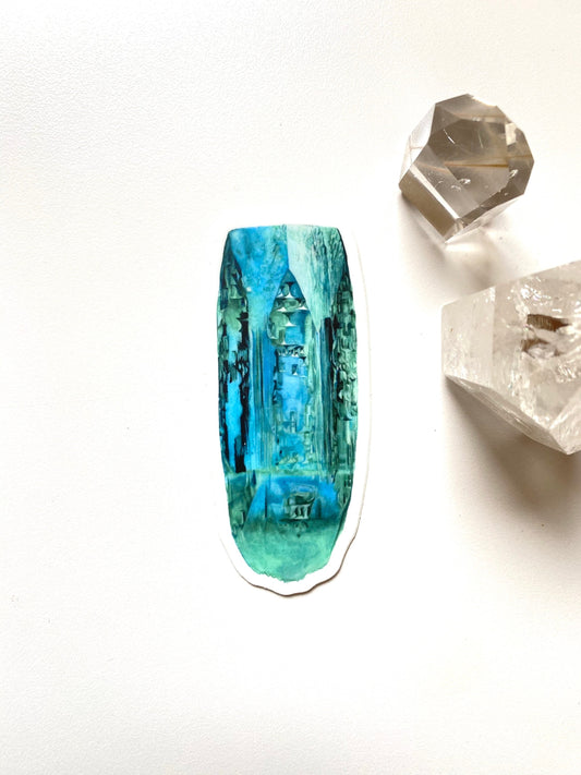 Medina Aquamarine Sticker