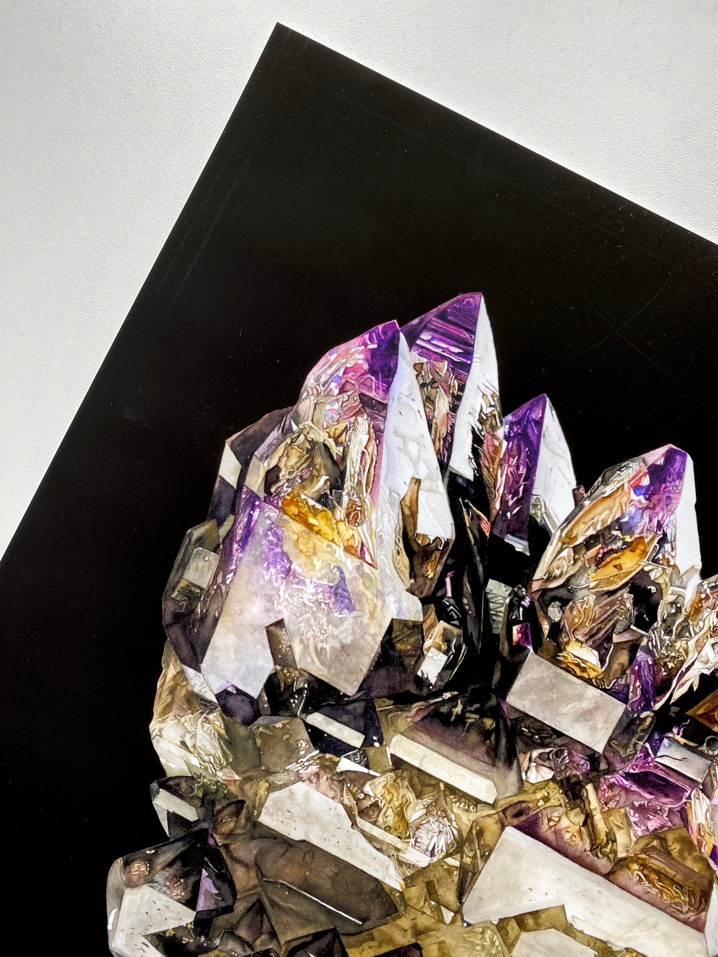 11x14 Elestial Amethyst Print