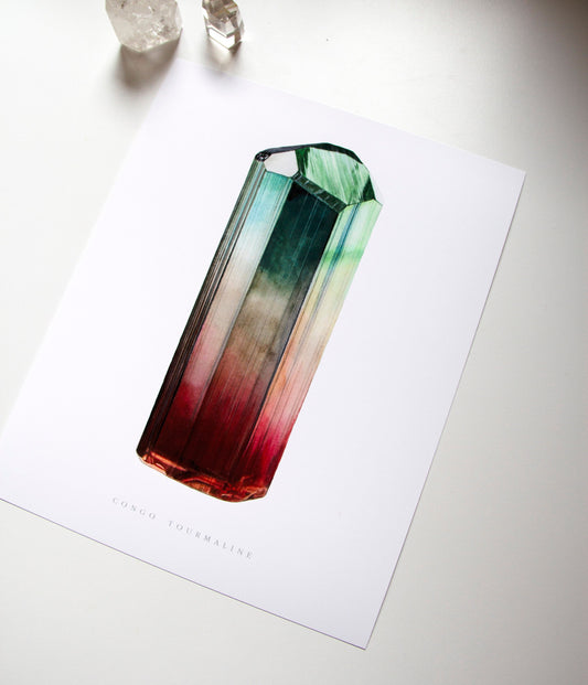 Congo Tourmaline Print