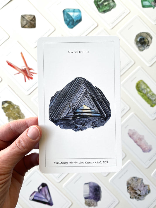 Mineralogy Collectors Cards — Luxury 65-Card Deck