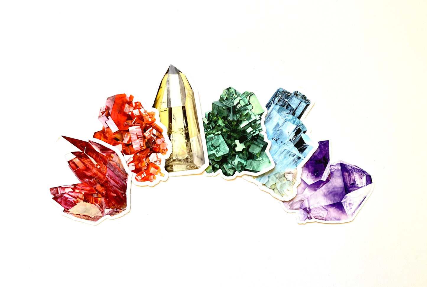Rainbow Crystal Sticker Pack