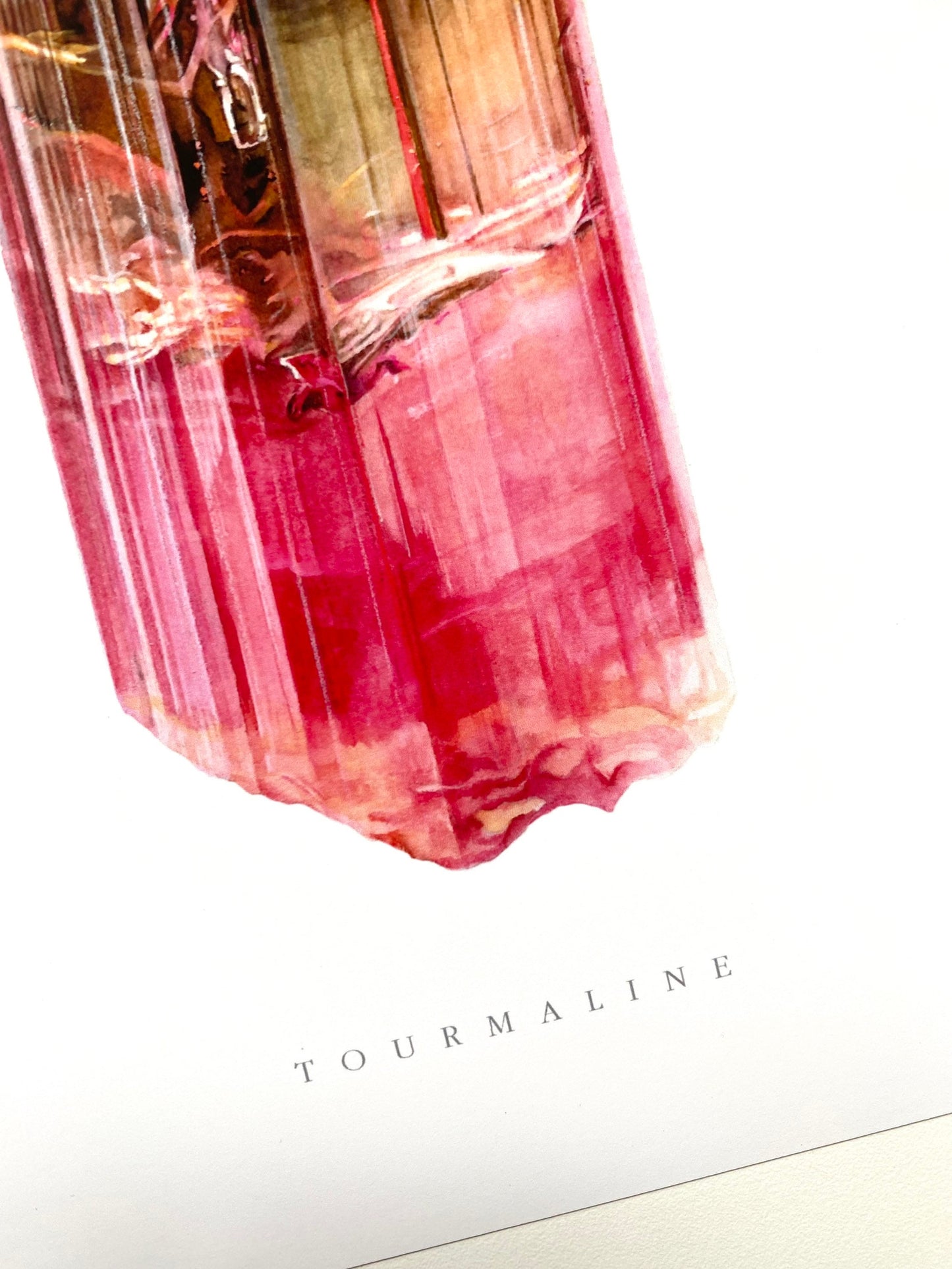 Californian Tourmaline Watercolor Print