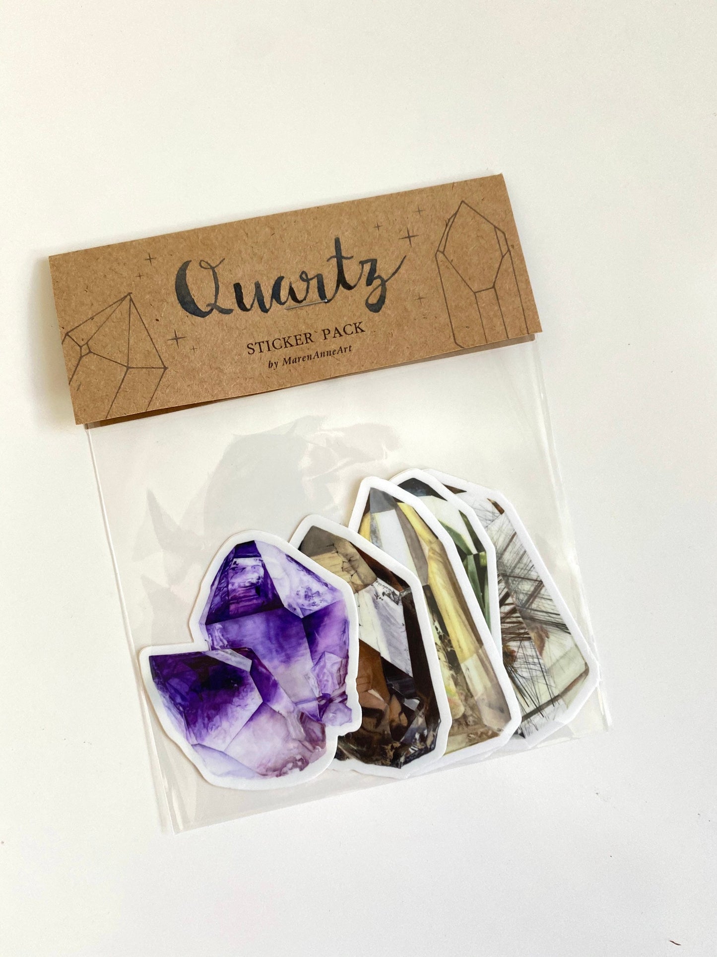 Quartz Crystal Sticker Pack