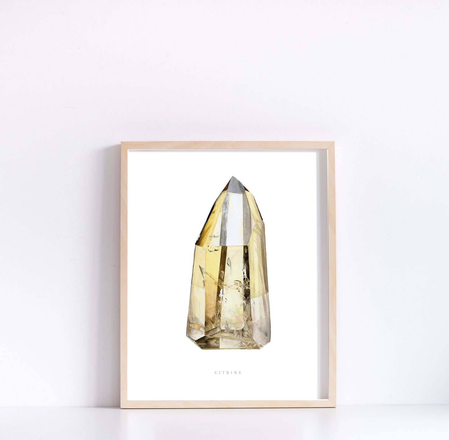 Brazilian Citrine Tower Print