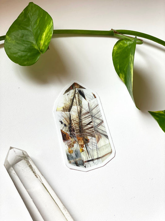 Rutilated Quartz Sticker