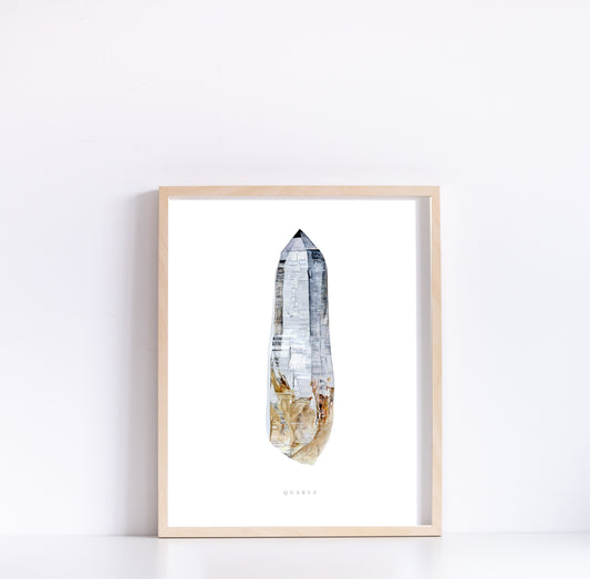 Watercolor Austrian Quartz Giclee Print