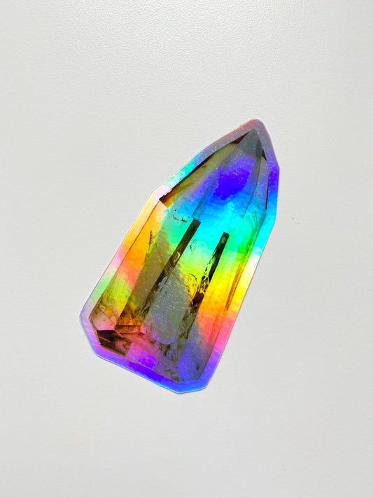 Holographic Citrine Sticker