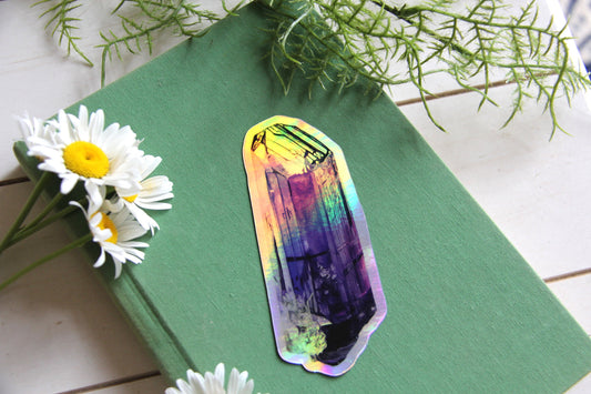 Holographic Tanzanite Sticker